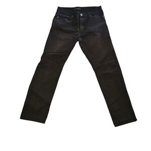 Combatant Gentlemen Mens Slim Fit Jeans 34x32 Indigo Black Denim Stretch